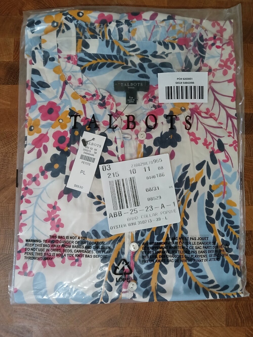 Talbots Blouse